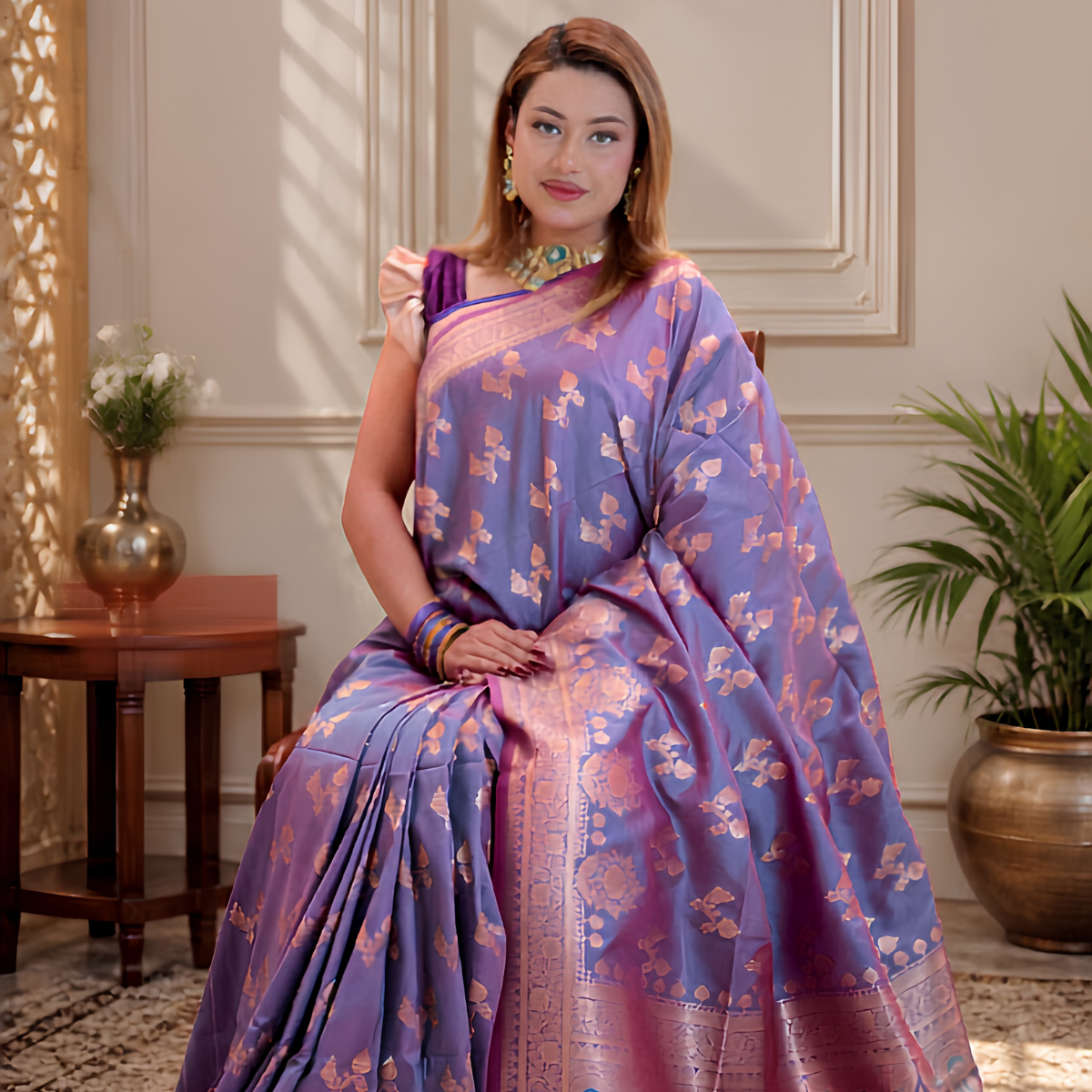 Premium Katan Sarees Online